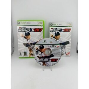 Major League Baseball 2K7 Xbox 360 MLB 2K7 2K Sports Derek Jeter CIB